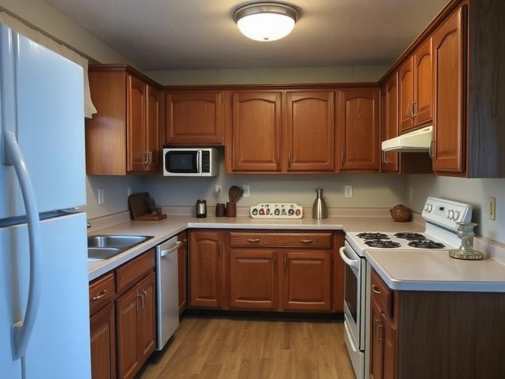 Whole-kitchen remodel before